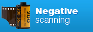 negative scanning to digital, conversion, processing, film, to dvd cd