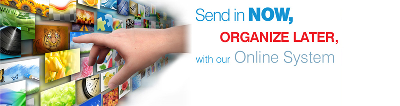 Online Image Organization, ViewImages Online Before, Organize after scans