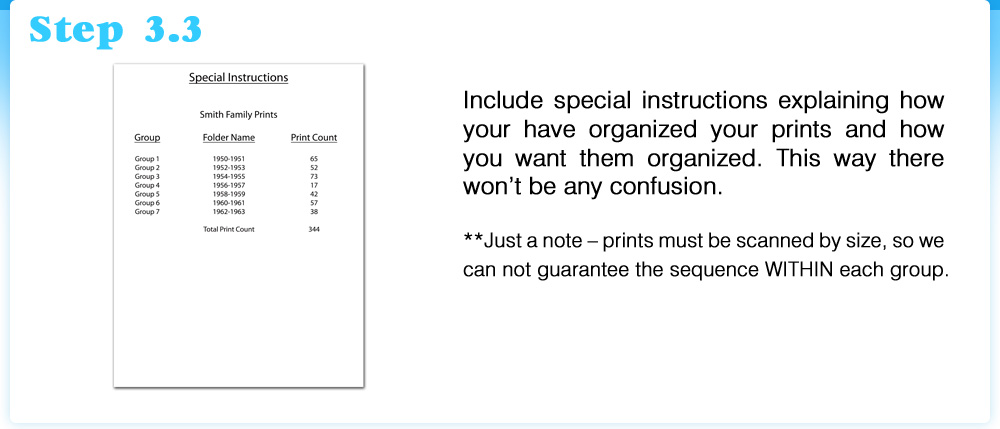 Easy Slide Preparation, Organizing, How to scan negatives
