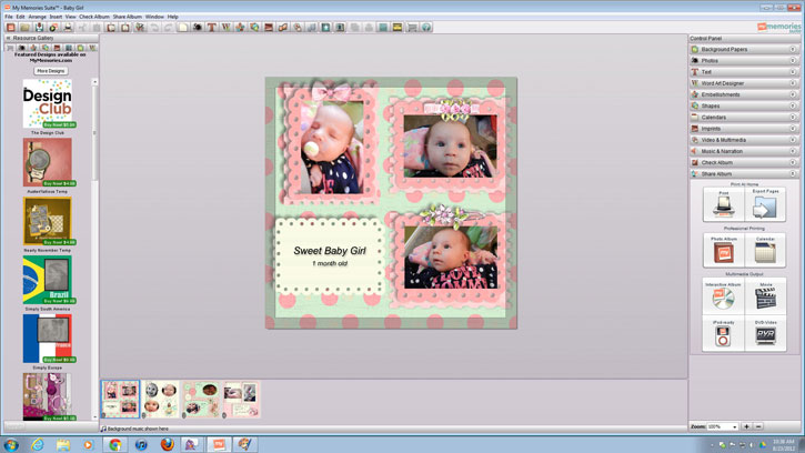 how to digital scrapbook