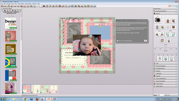 how to digital scrapbook