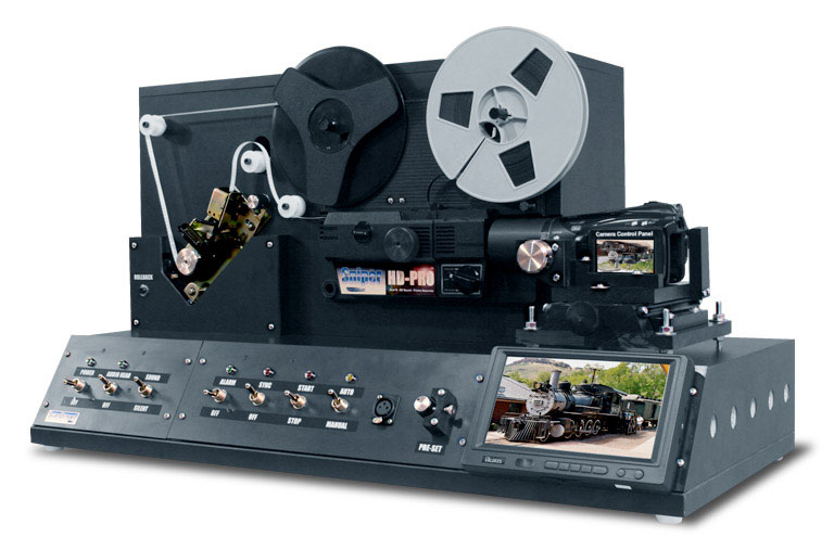 movie film transfer with sound sniper HD machine