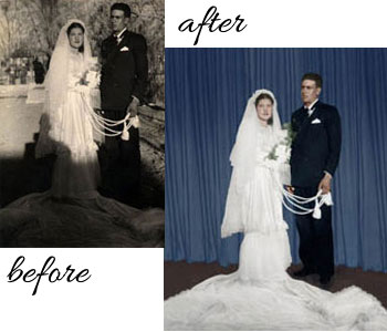 digital photo restoration