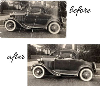 digital photo restoration