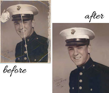 digital photo restoration