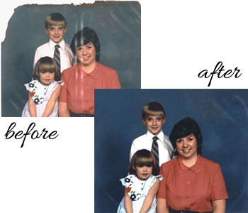 digital photo restoration