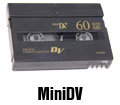 Mini DV MiniDV video conversion VHS tape